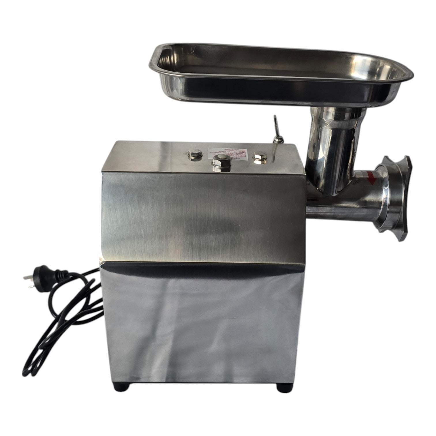 TC8 Heavy Duty Meat Mincer Grinder – 550W Stainless Steel | 80kg/h Output