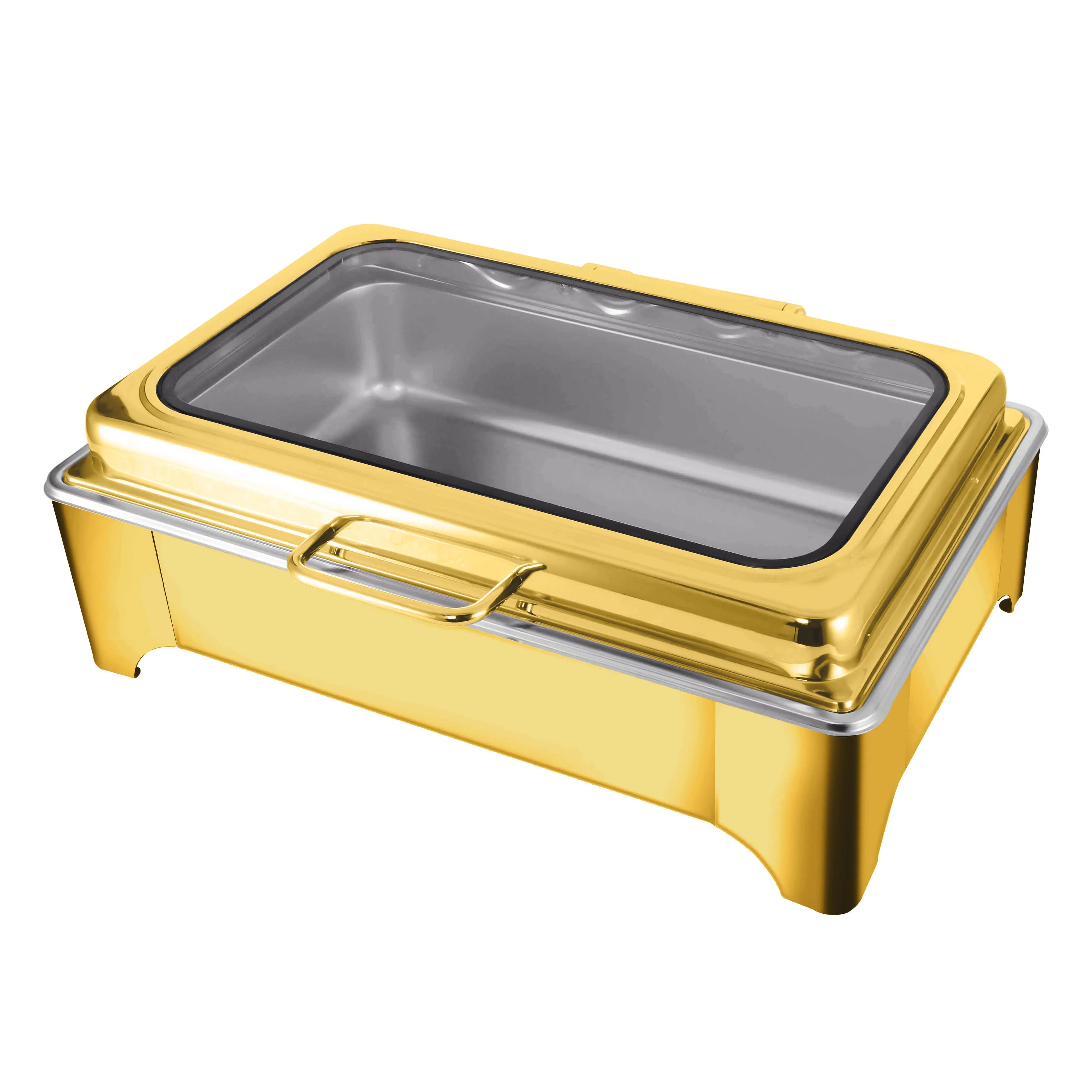 Gold Chafing Dishes, Electric