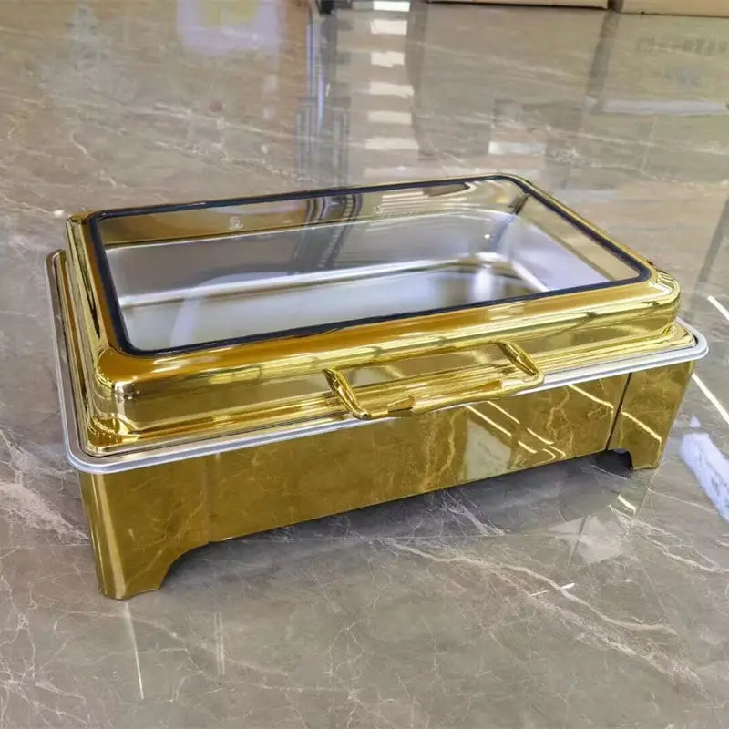Gold Chafing Dishes, Electric
