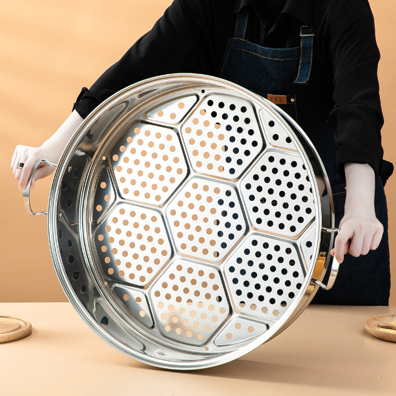 40cm Stainless Steel Steamer Pot – Multi-Layer Food Steamer
