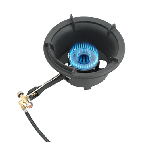 Single Ring Heavy Duty Gas Burner|Lightweight & Powerful for Authentic Wok Cooking| High-Quality Material