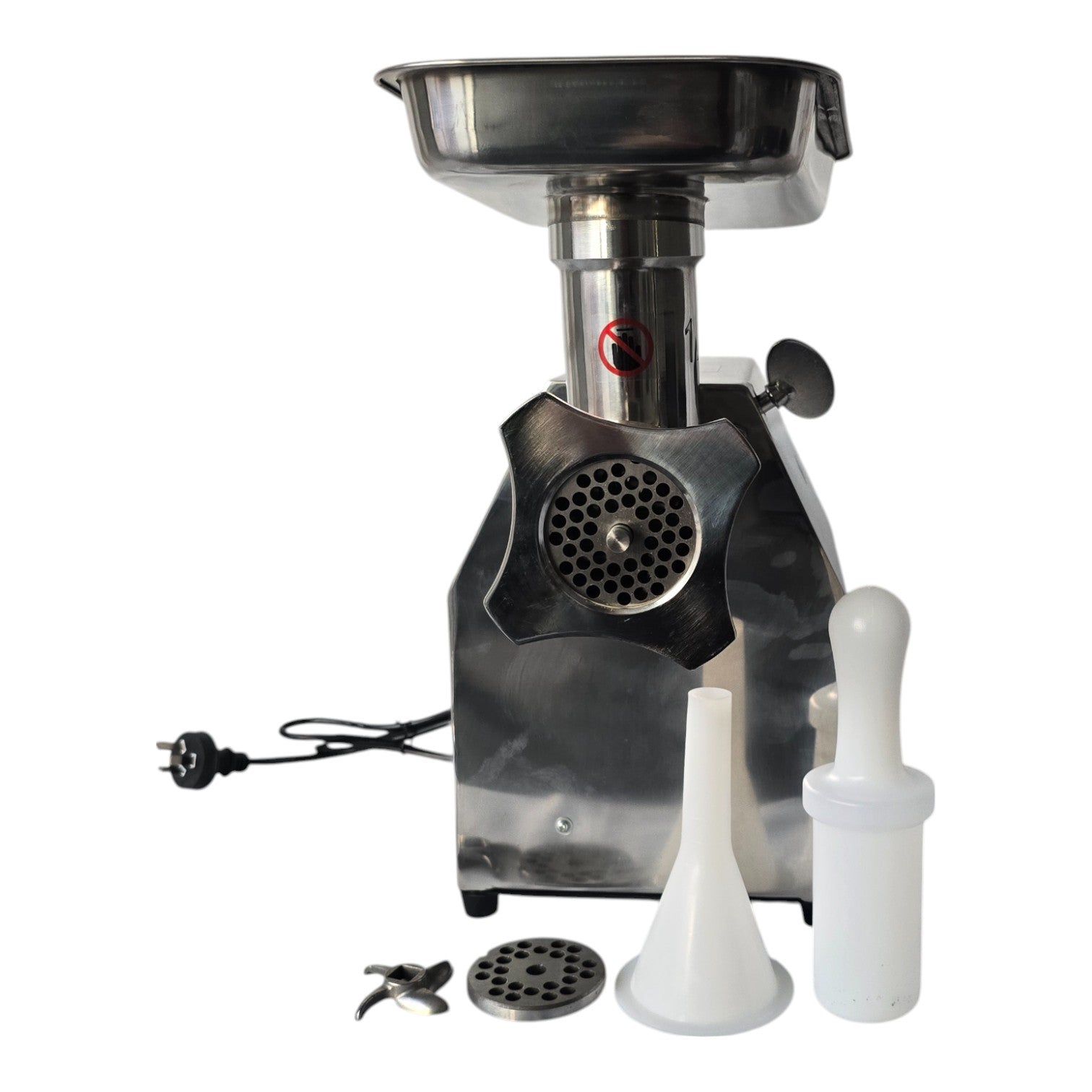 TC22 Heavy Duty Meat Mincer Grinder – 750W Stainless Steel | 220kg/h Output