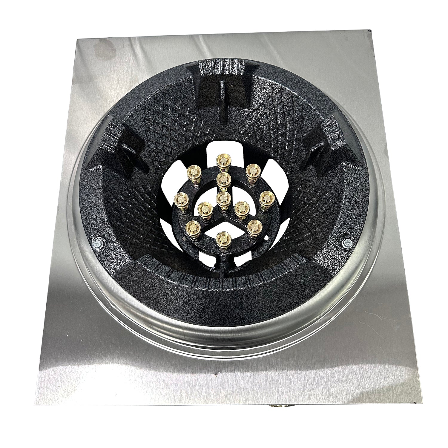 Stainless Steel High Pressure Wok Burner with Stand – 12 Jet / 15 Jet LPG Gas Burner