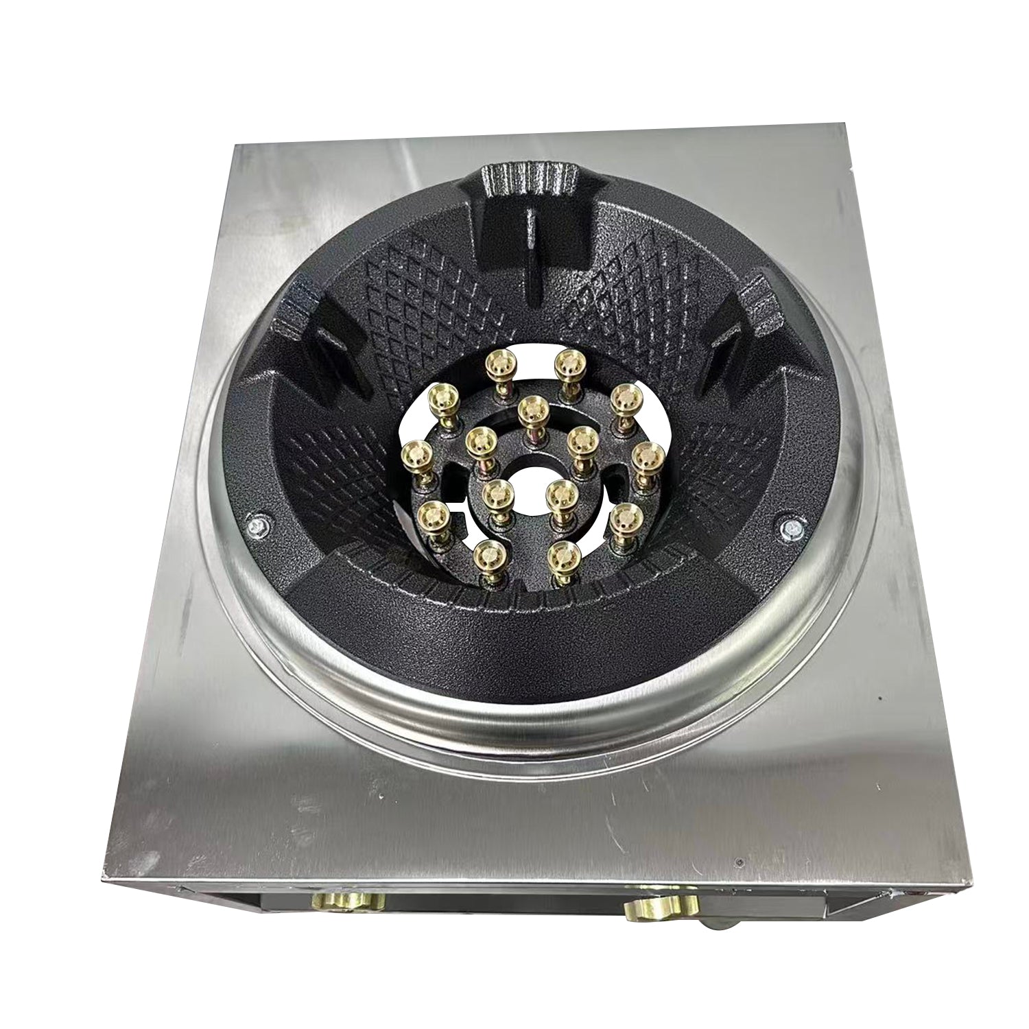 Stainless Steel High Pressure Wok Burner with Stand – 12 Jet / 15 Jet LPG Gas Burner