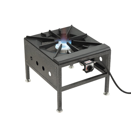 High Pressure LP Gas Burner with Piezo Ignition | Efficient and Powerful for Large-Scale Cooking| Efficiency and Durability