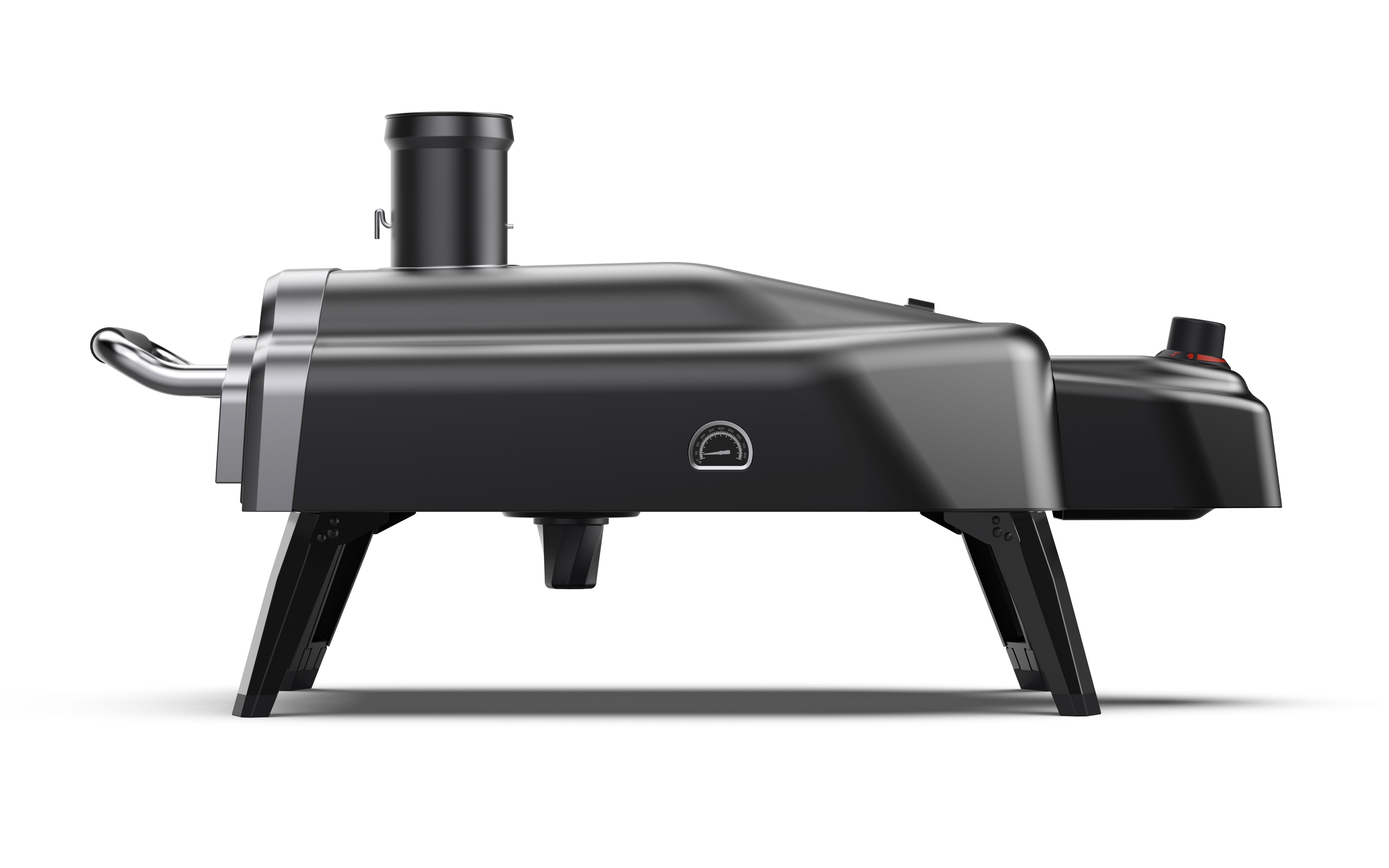 14-Inch Dual-Fuel Pellet Pizza Oven – Wood Pellet & LPG Gas Compatible